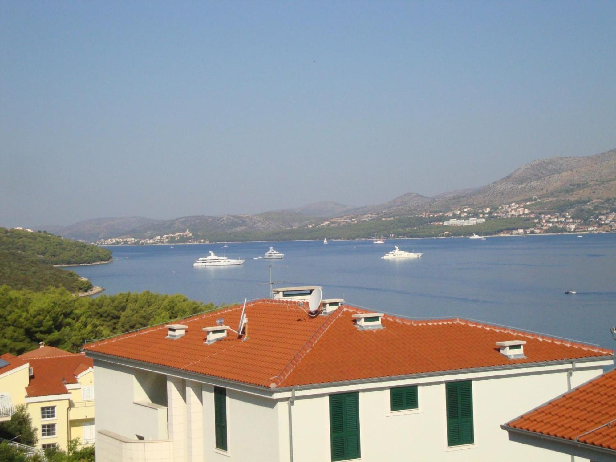 Panoramablick Apartman Trogir Kültér fotó