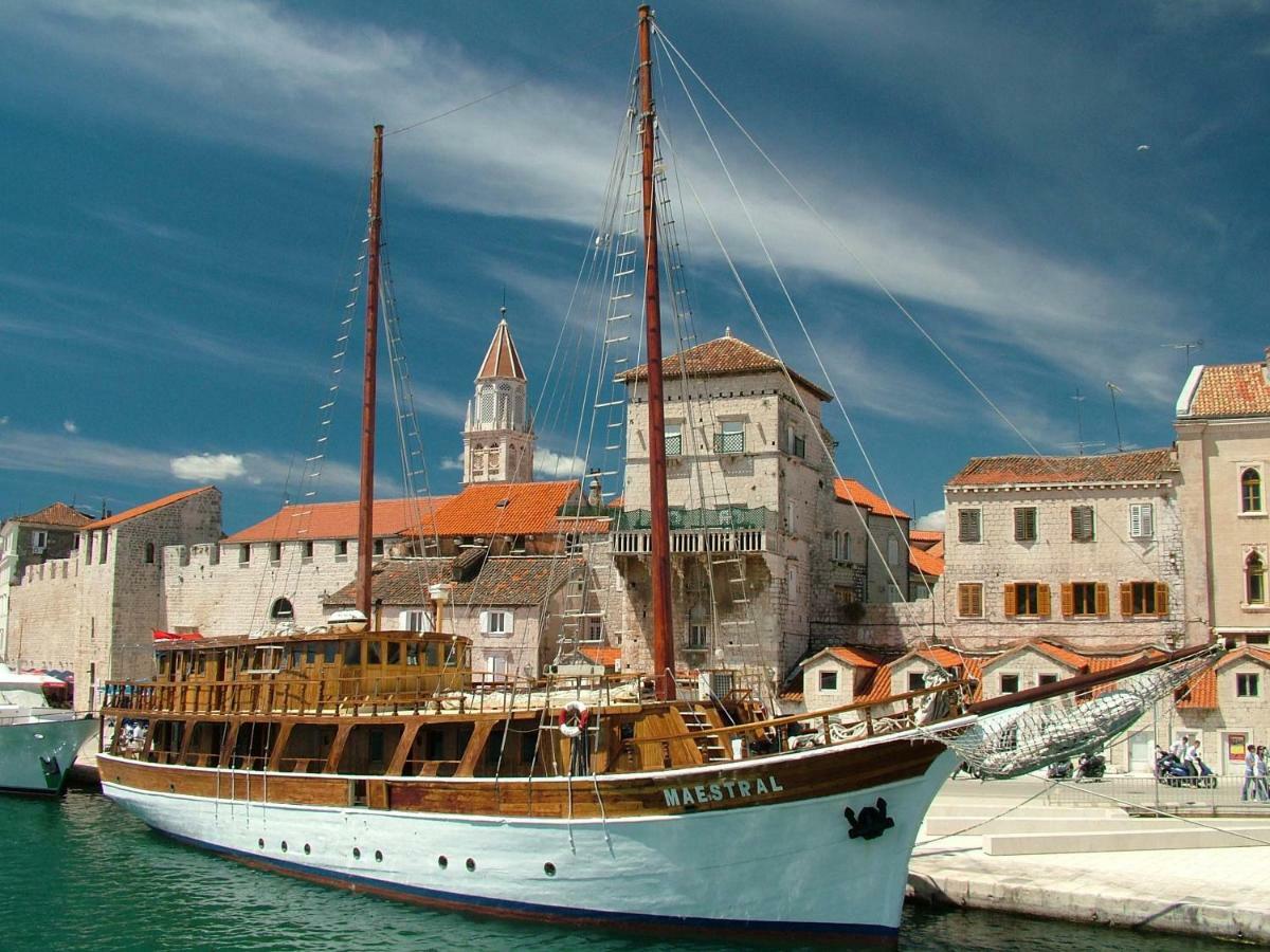 Panoramablick Apartman Trogir Kültér fotó